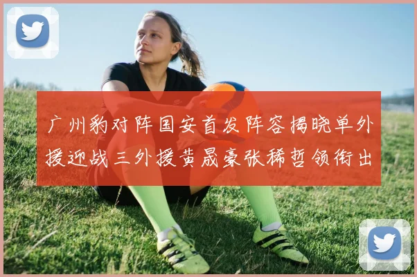 广州豹对阵国安首发阵容揭晓单外援迎战三外援黄晟豪张稀哲领衔出战